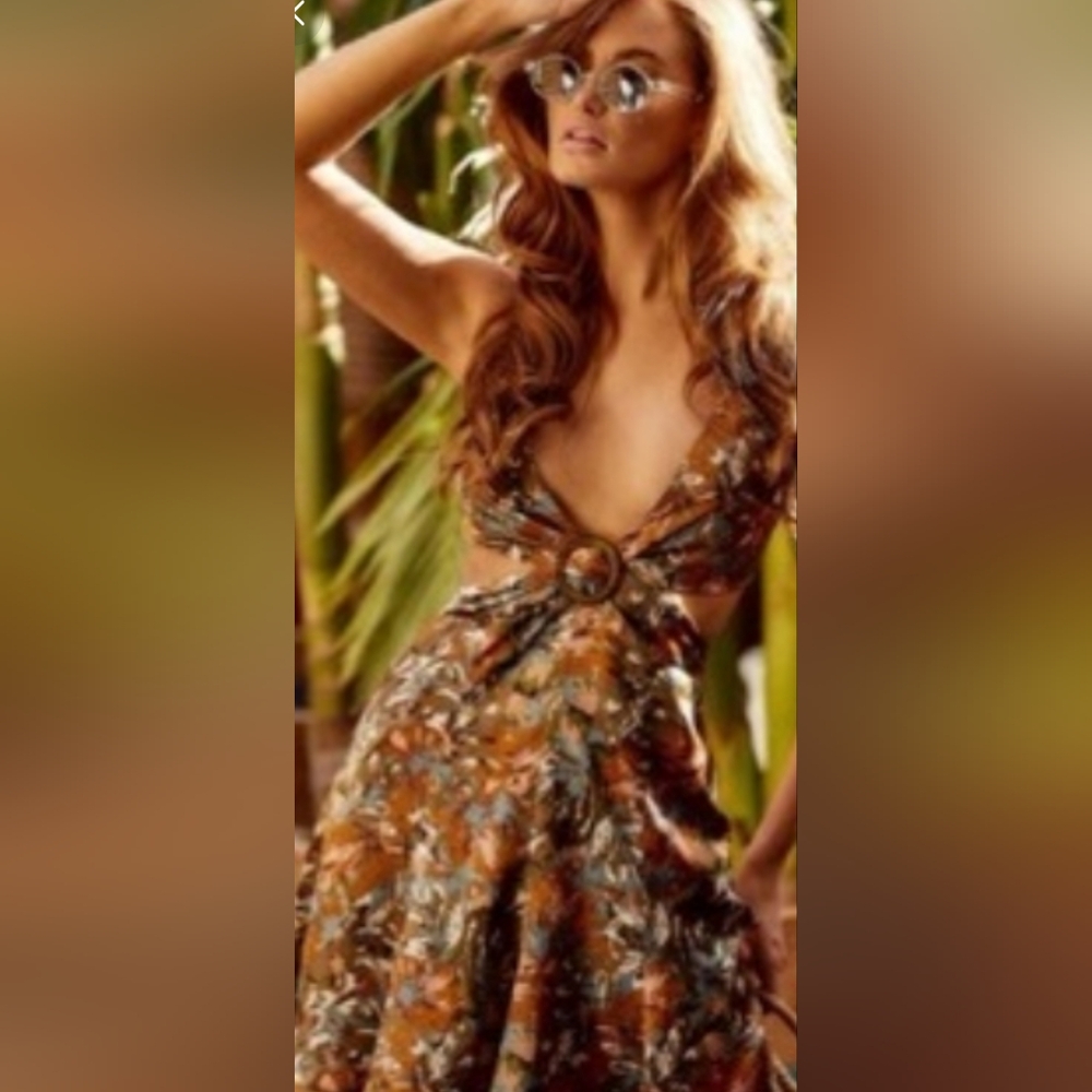 12th tribe oilve meadow dress